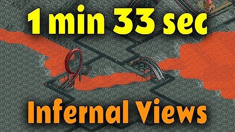 Beating Infernal Views in 1m 33s - OpenRCT2 speedrun