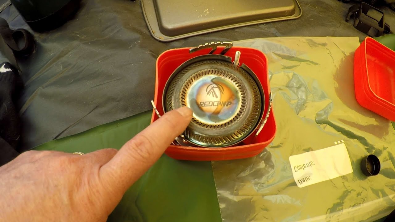 REDCAMP Windproof Portable Backpacking Stove YouTube