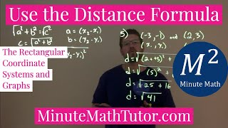 Use the Distance Formula | College Algebra