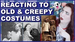 Reacting To OLD & CREEPY 1900s Halloween Costumes (PART 1)