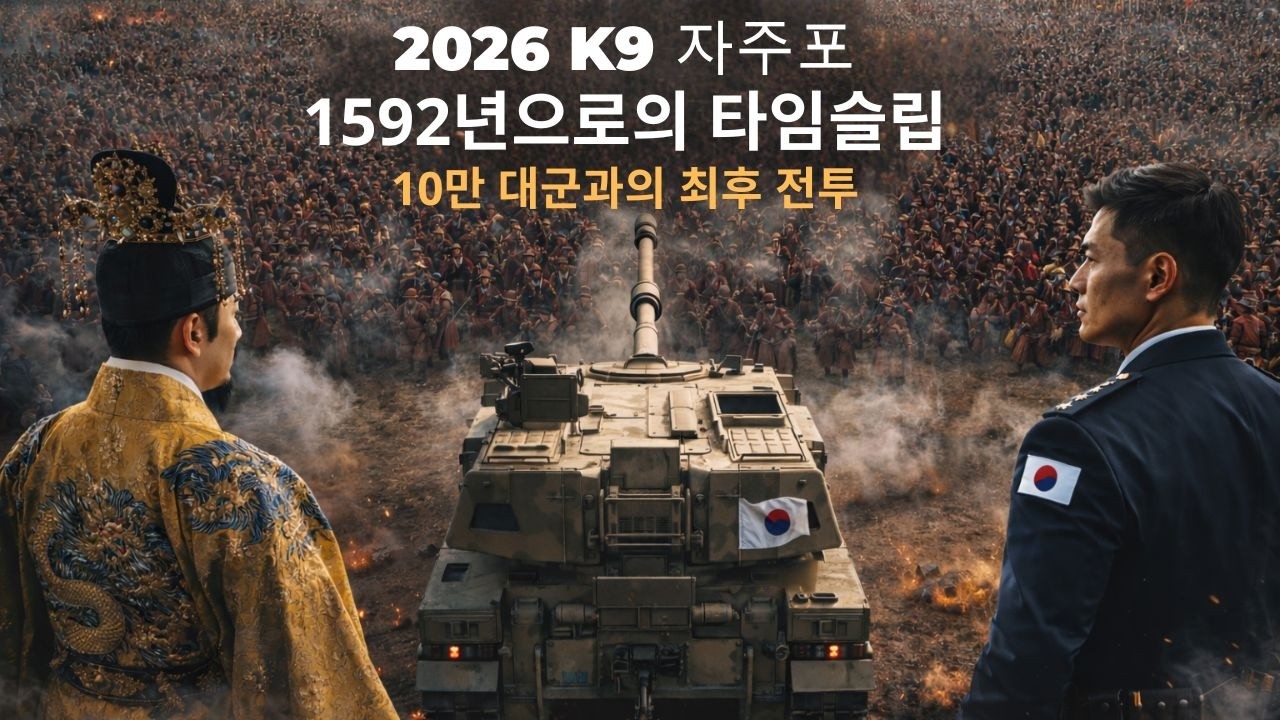 2026년 K9 자주포가 1592년으로 타임슬립한다면,이 전투는 역사를 바꿀 수 있을까? | 1 VS 10만 대군