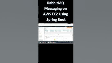 RabbitMQ Messaging on AWS EC2 Using Spring Boot