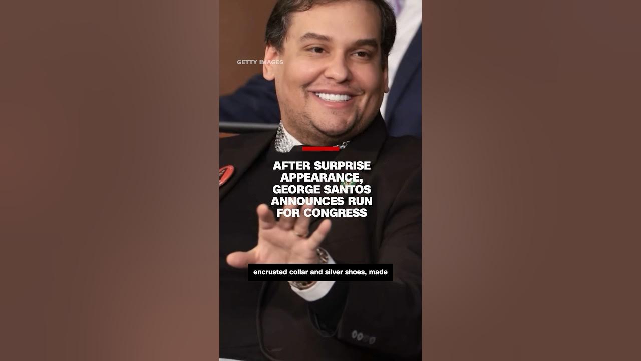 After surprise appearance, George Santos announces run for Congress
