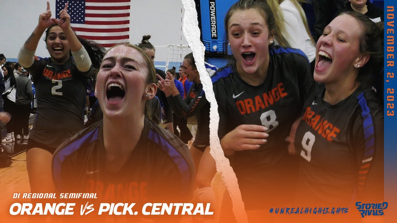 Orange Returns to Regional Final with 31 Win Over Pick. Central 🏐 YouTube