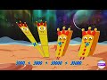 NUMBERBLOCKS SMALL NUMBER TO BIG NUMBER ADDITION | FIND THE TOTAL SUM |@educationalcorner110