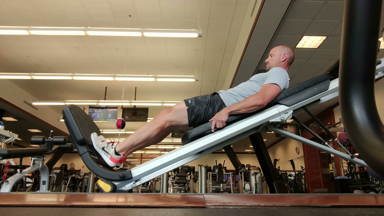 Single Leg Squats on Total Gym - YouTube
