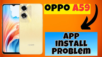 Oppo A59 App Install Issue || App Not Installed || App install Problem