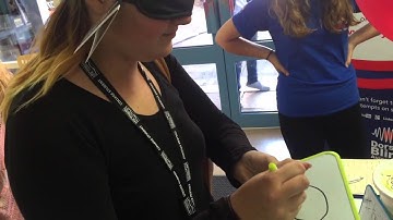 #tryitblind: Blindfolded Drawing Challenge Part 2 | Dorset Blind Association