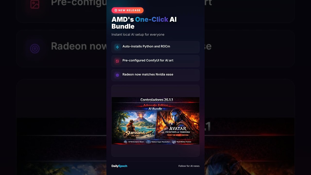 AMD Adrenalin AI Bundle Just Dropped