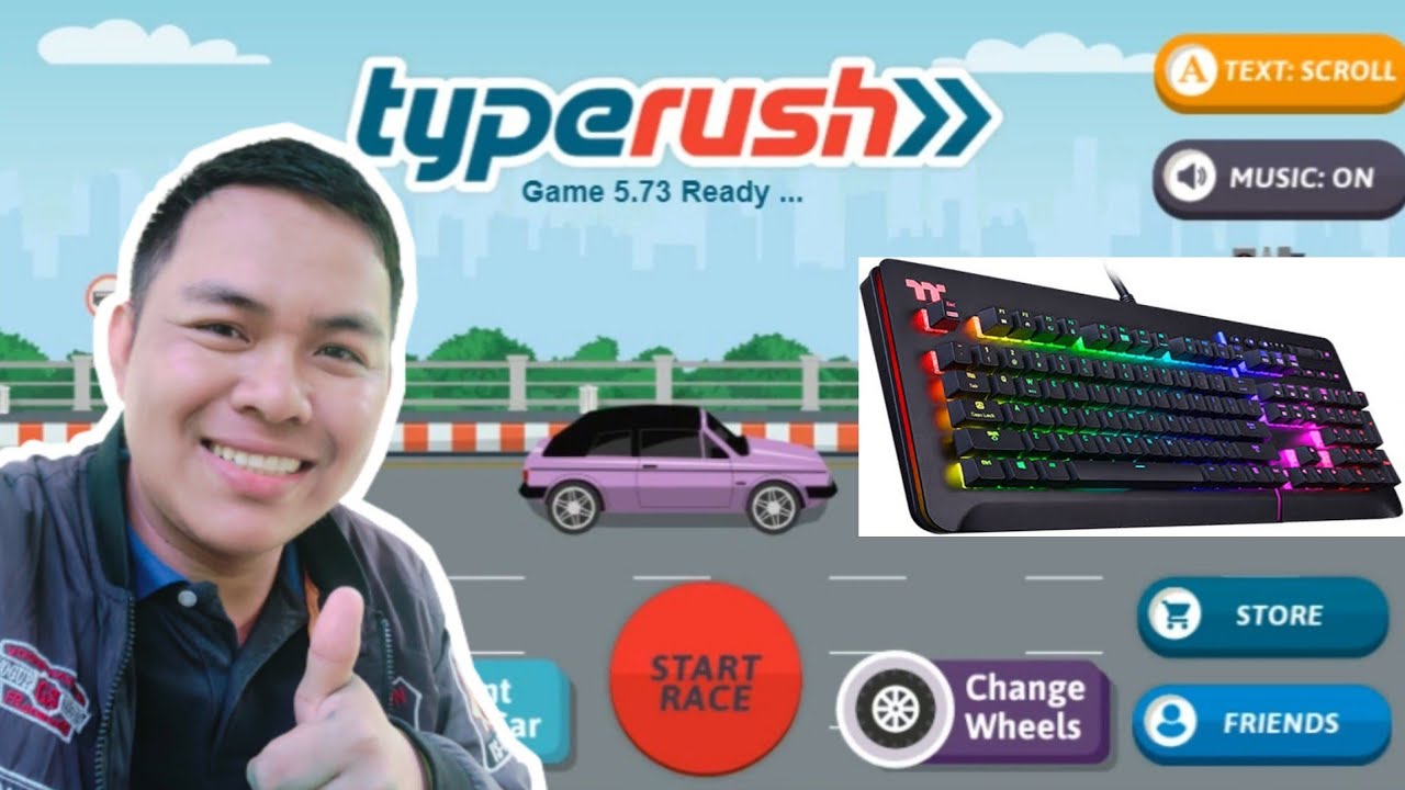 Increase your typing speed with TypeRush