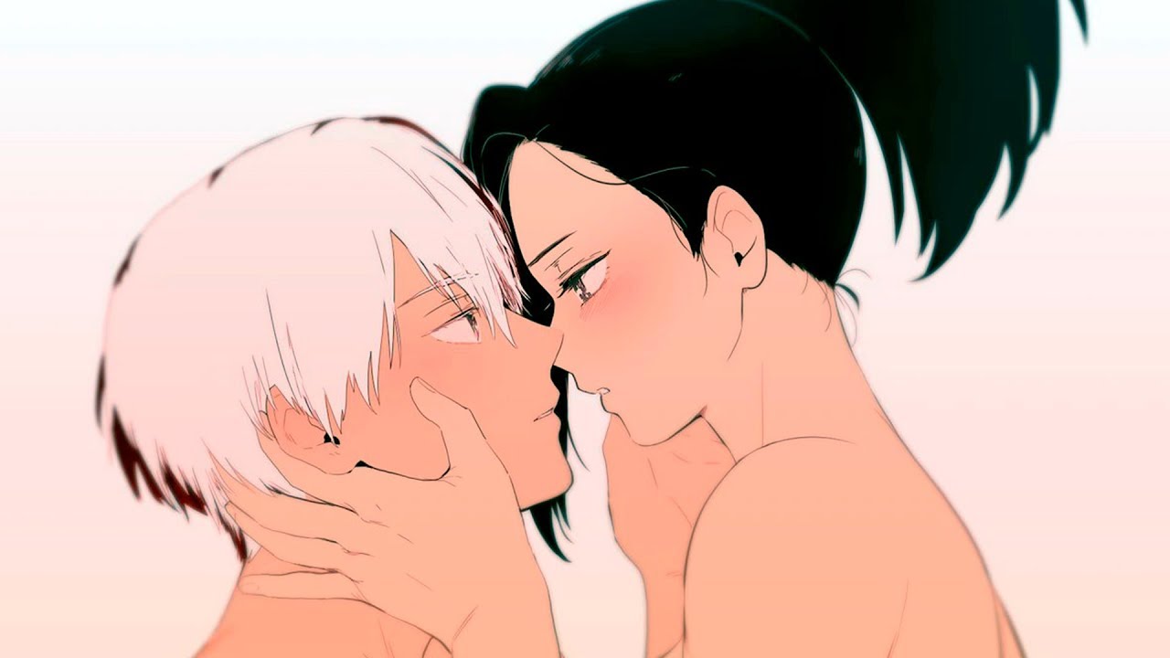 Shouto Todoroki x Momo Yaoyorozu - FANARTS - YouTube.