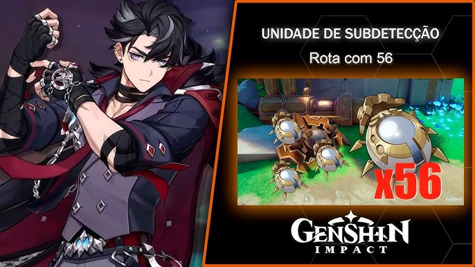 Genshin Impact | AR 57 - 11 personagens 5 estrelas.