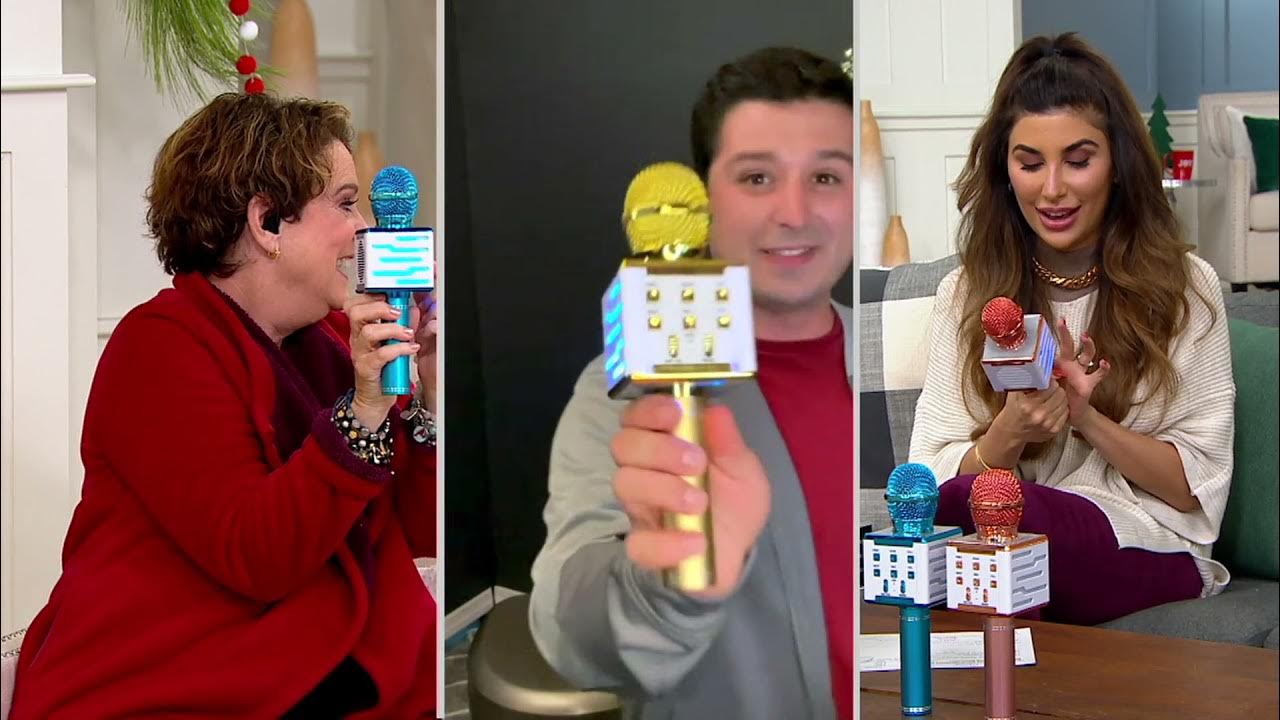 Perfect Pitch Wireless Karaoke Microphone and Recorder on QVC YouTube