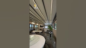 Pergola PVC, Mái Bạt Xếp Che Nắng Tự Động #maibatxeptudong #batxepchenang #batxep