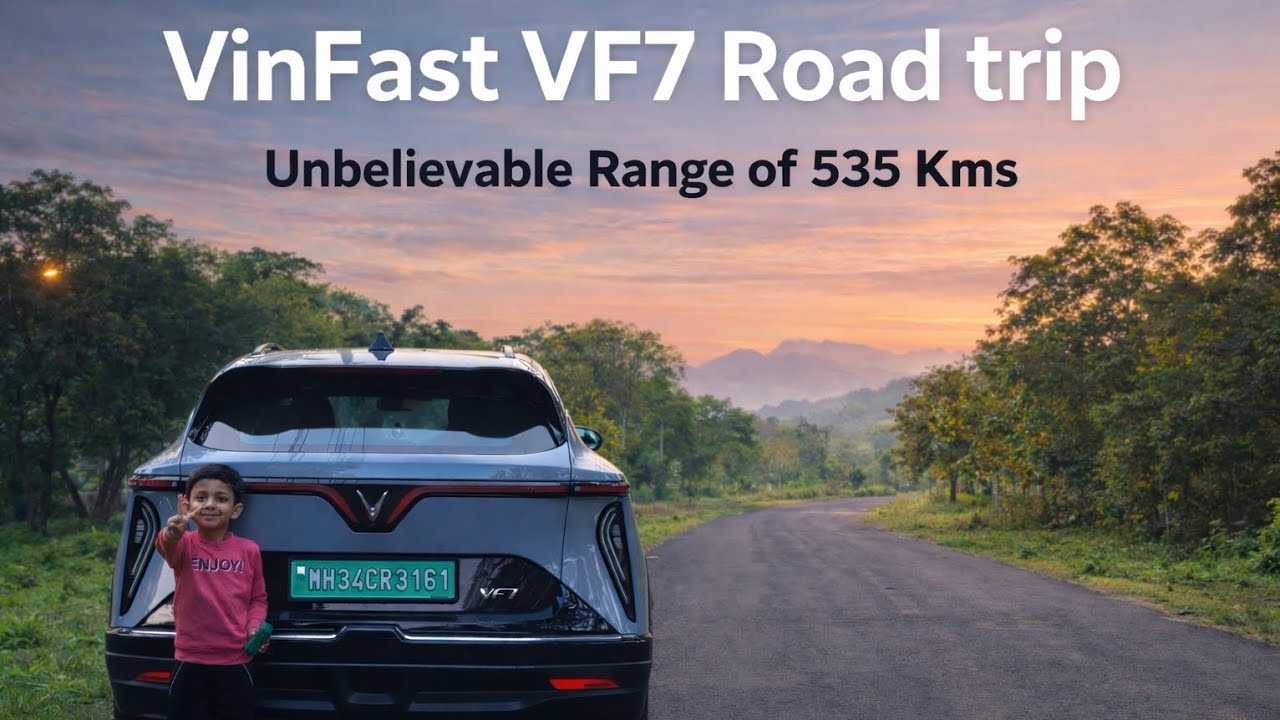 VINFAST VF7 1020 KMS ROAD TRIP WITH REALISTIC RANGE EXPLAINED #vinfastvf7 #vinfast #evrange #nhai