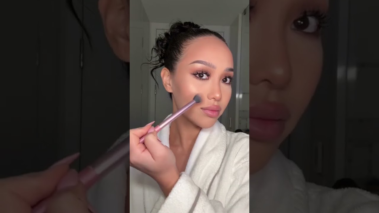 Timeless makeup look ✨🤎 : 