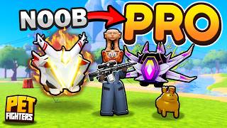 From Noob To Pro In Robloxs New Best Pet Game Pet Fighters - Part 1