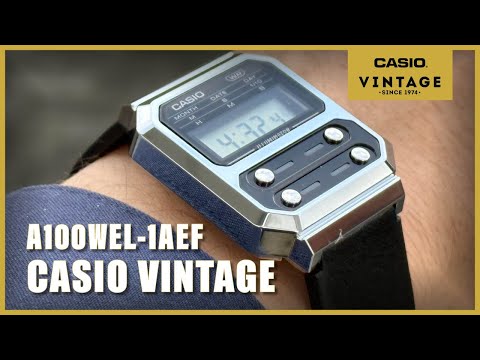 Unboxing The Casio Vintage A100WEL-1AEF