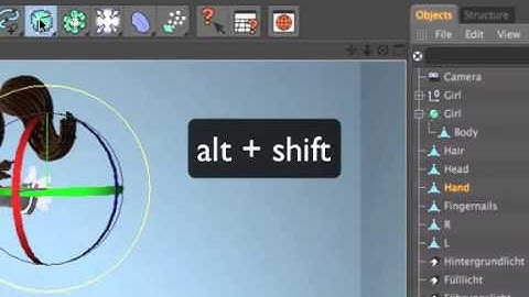 Tip58 Add As Parent Child Shortcuts in CINEMA 4D