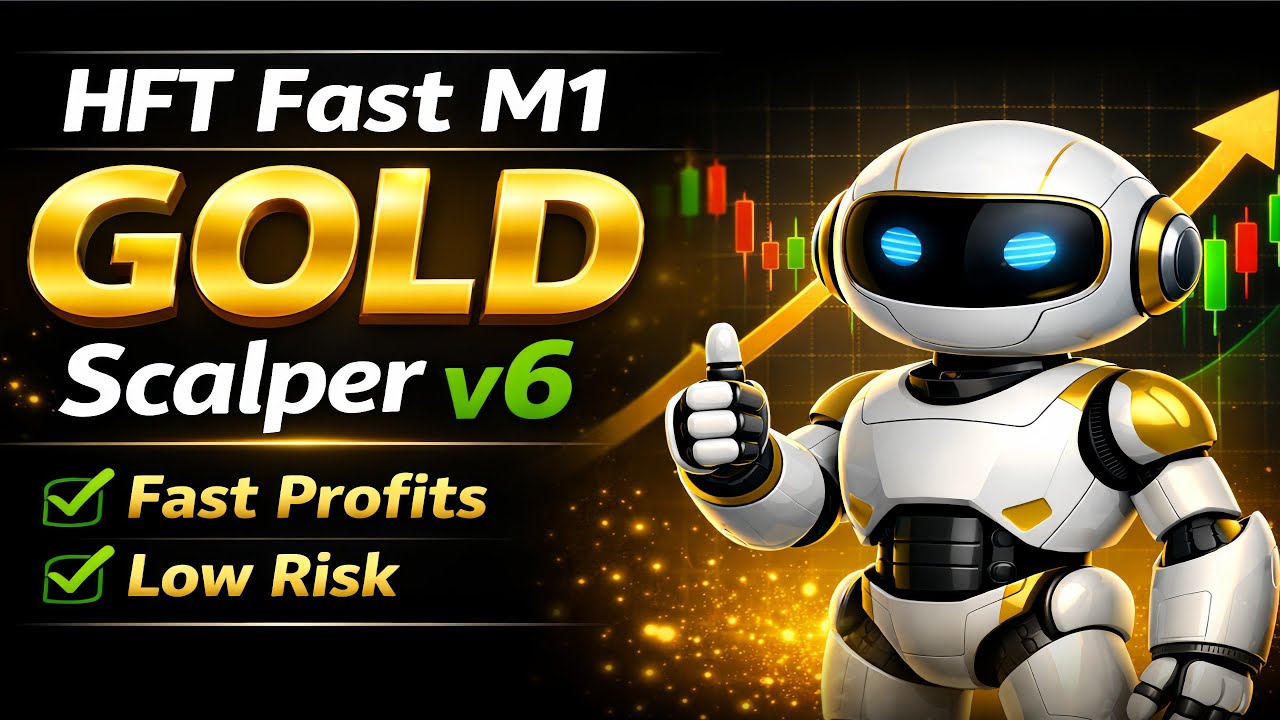HFT Fast M1 Gold Scalper v6 Strategy for GOLD Scalping