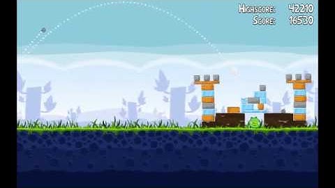 Angry Birds Walkthrough 1-15 (3 Stars) Official [HD]