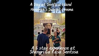 A day at Shangri La Rasa Sentosa - Hendrick's Sunset Cinema #hendricksgin #sentosaisland