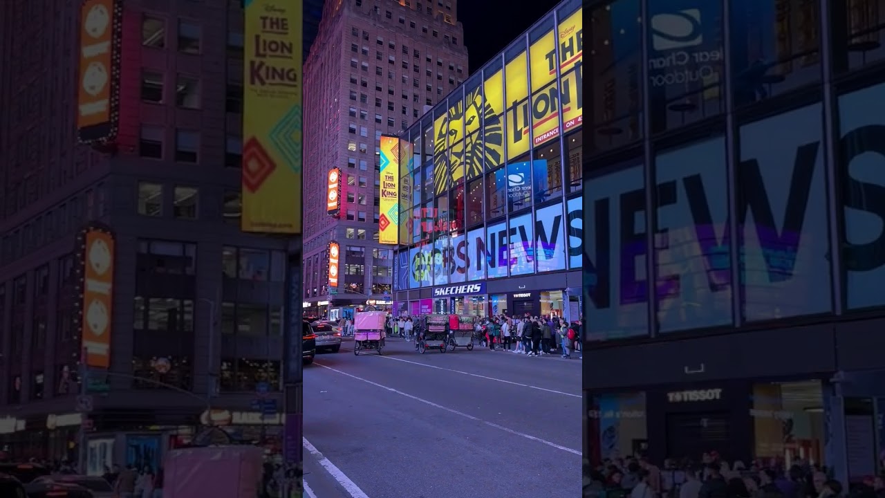 Walking in new york city