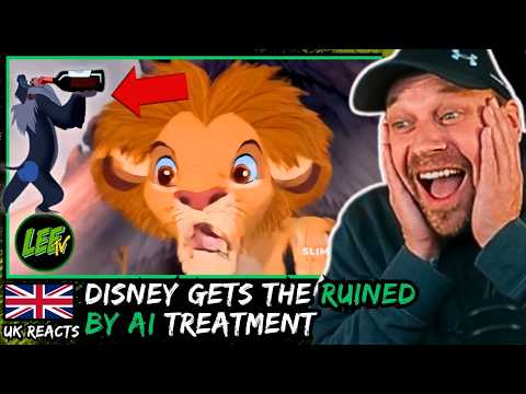 OH No Not DISNEY TOO! | The Lion King Ruined By AI Is DIABOLICAL! [ Reaction ] | UK 🇬🇧
