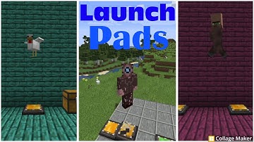 Launch Pads - A Minecraft Mod Showcase
