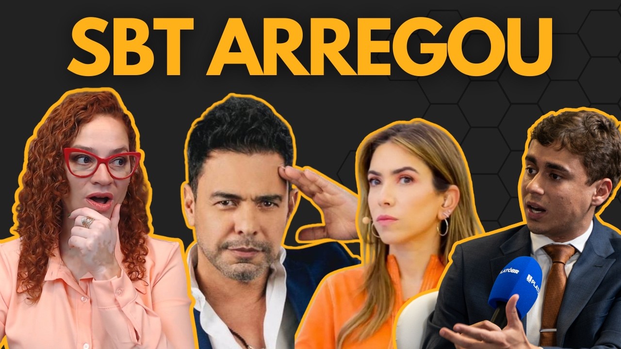 Zezé di Camargo detona o SBT, Janja dá chilique e Nikolas responde ao vivo