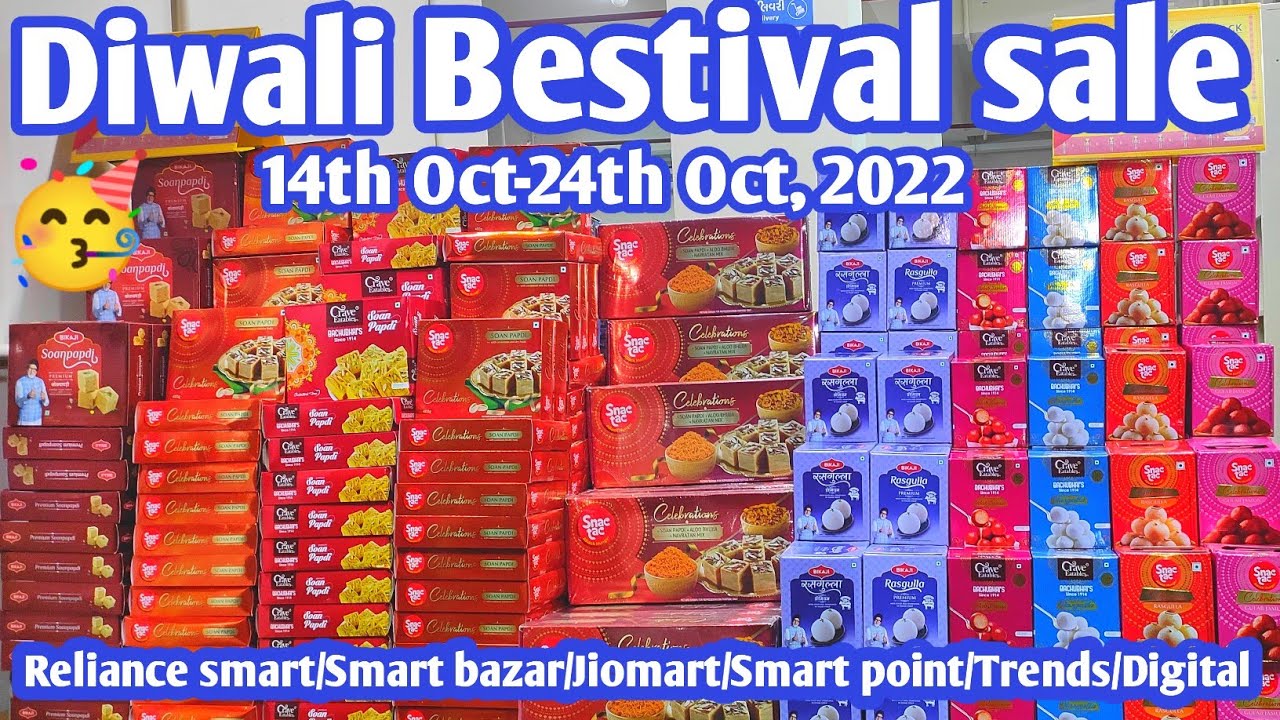 Reliance Smart & Jiomart Diwali Bestival sale 14th 24th October pan