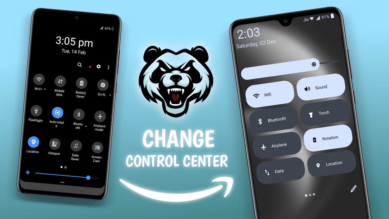 How To Change Control Center In Any Android Smartphone Android 14 How To Change Control Center In Any Android Smartphone Android 14