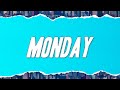 Geolier - MONDAY ft. Shiva (Testo)