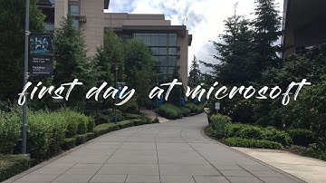 First Day at Microsoft | Summer 2018 Internship | Russell Caletena