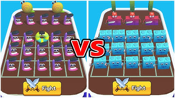 MERGE ALPHABET LETTER LORE RUN VS NUMBERBLOCK CUBE LORE PART 3
