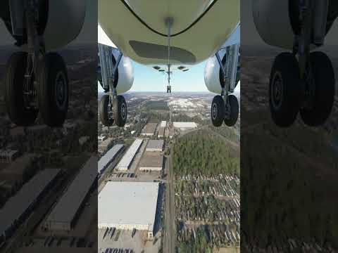 Most Scary Landing at Dallas Ft Worth International Airport, Texas