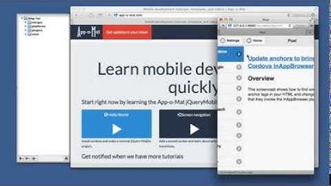 Add a save button to the blog list jQuery Mobile app