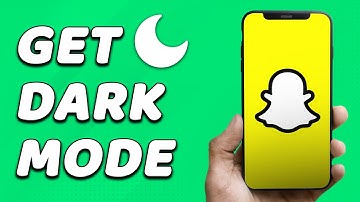 How To Get Dark Mode On Snapchat (EASY!)