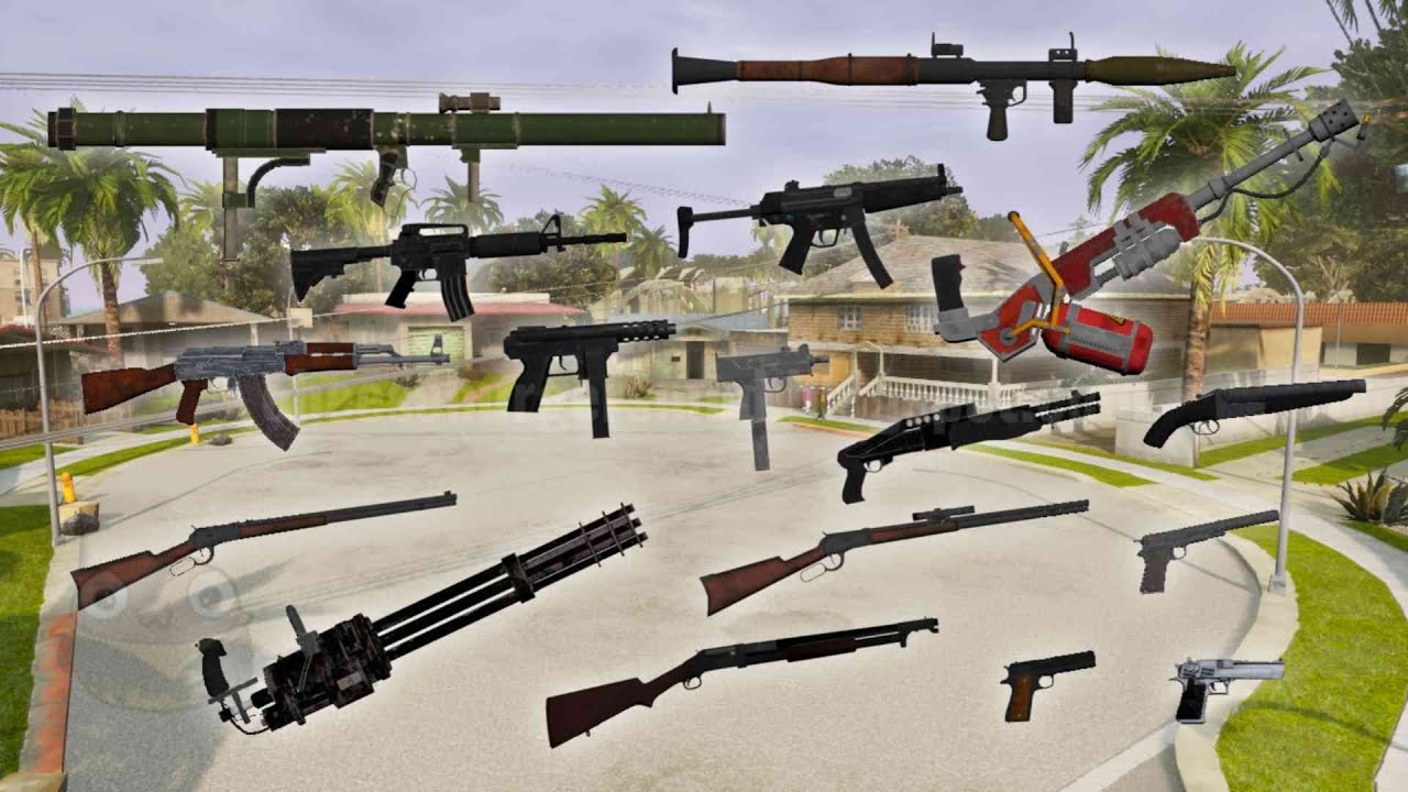 Weapon pack гта 5 фото 47