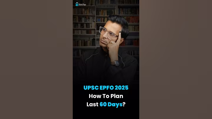 UPSC EPFO 2025 Preparation | How to Prepare for UPSC EPFO Exam | UPSC EPFO Exam Preparation Tips