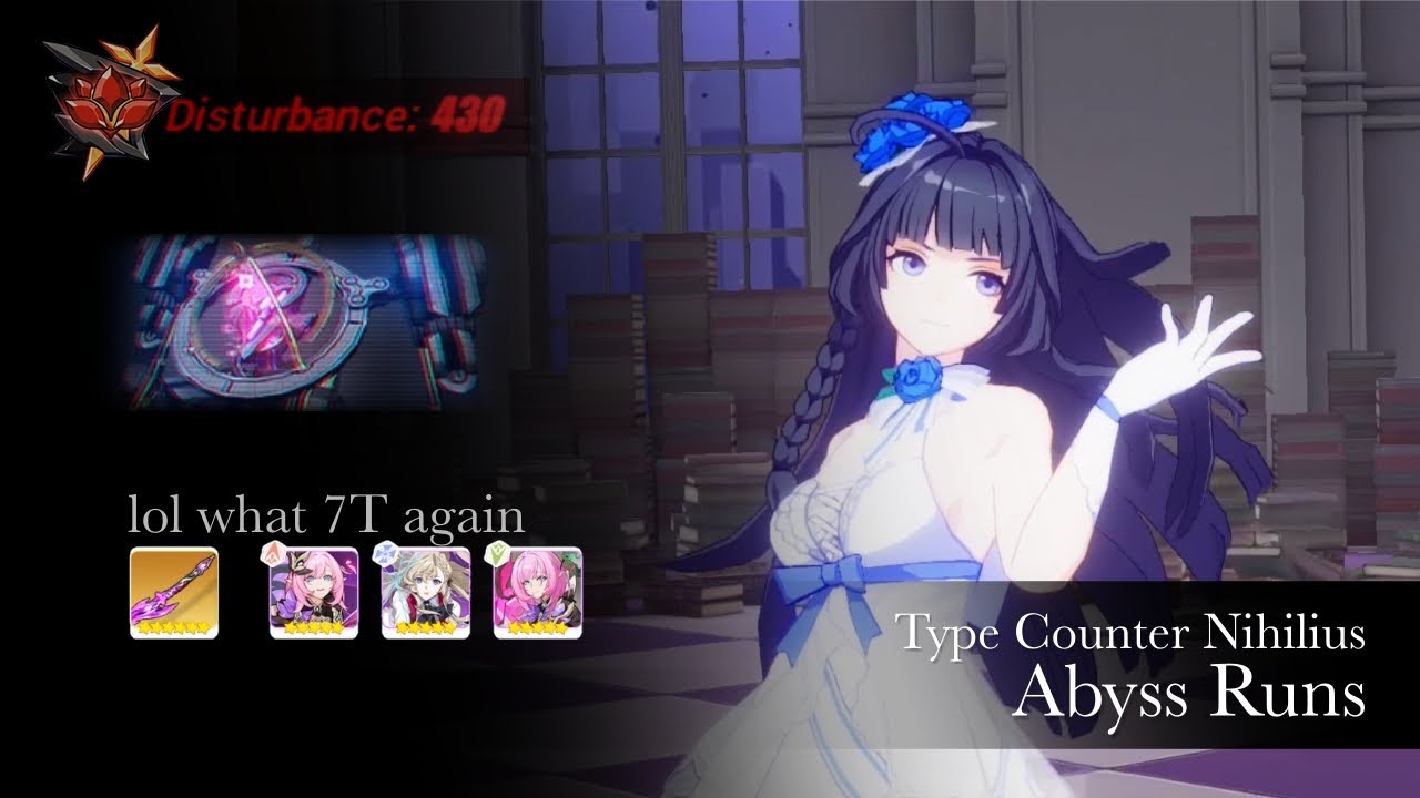 I wanna use Bladestrike on Nihilius! | Honkai Impact 3 Beta 5.9 EX Abyss Showcase