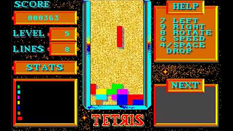 Tetris - Atari ST [Longplay]