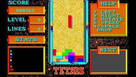 Tetris - Atari ST [Longplay]