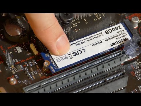 Jak namontovat M2 SSD disk na desku?
