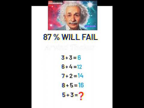 MATHS 87 WILL FAIL 
