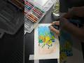 Gambar bunga #artbygie #art #oilpastel