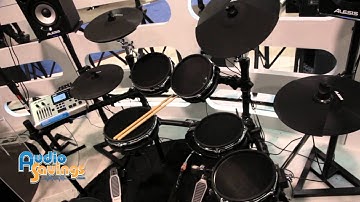 NAMM 2015 Alesis DM10 Studio DM10X Mesh Drum Kit First Look AudioSavings.com