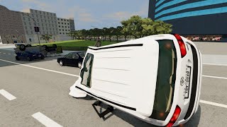 BeamNG Drive - Dangerous Car Crashes #26 #beamngcrashes #4k