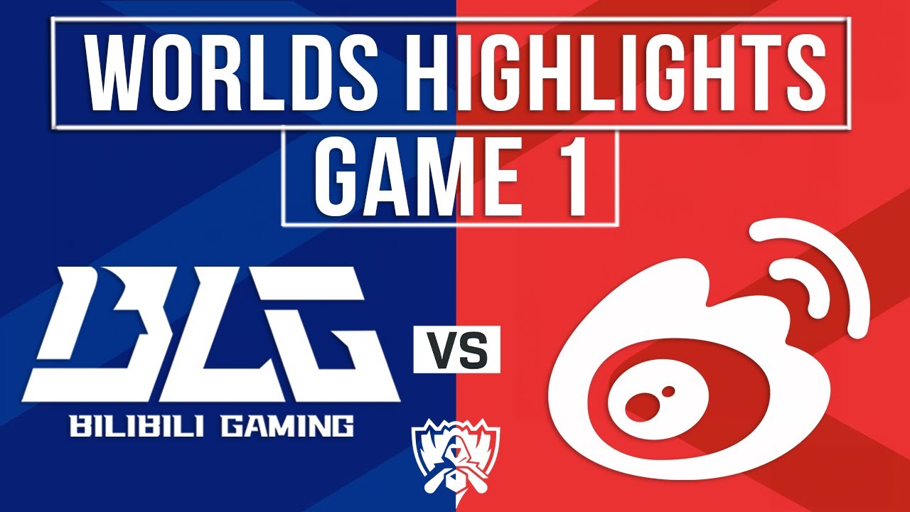 BLG vs WBG Highlights Game 1 Worlds 2024 Semifinals Bilibili Gaming