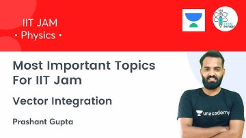 Vector Integration | Most Important Topics For IIT Jam | IIT JAM | Exam Physics | Prashant Gupta